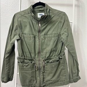 Old Navy Olive Green Utility Jacket